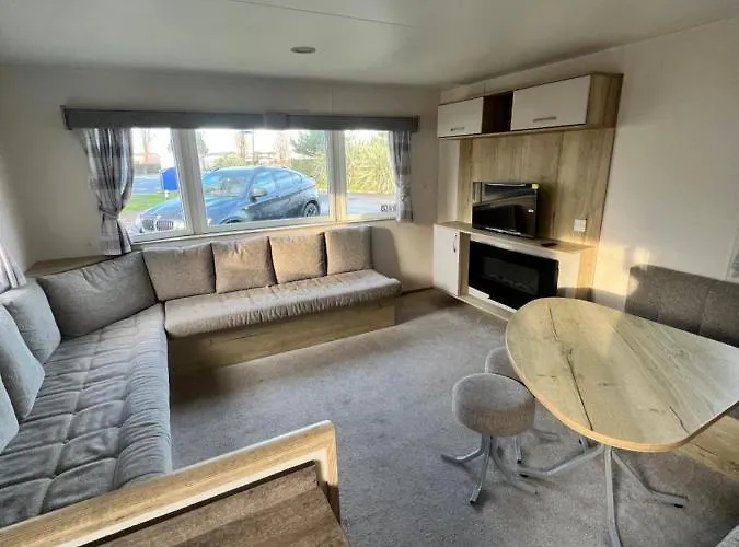 Caravan In Marton Mere Holiday Park Blackpool
